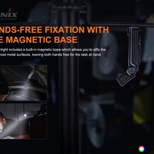 FENIX WT25R LED flashlight, 1000 lm - Black