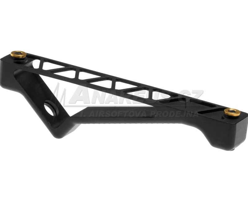 BlackCat Aluminum Angled Grip for Keymod Rail System ( Black )
