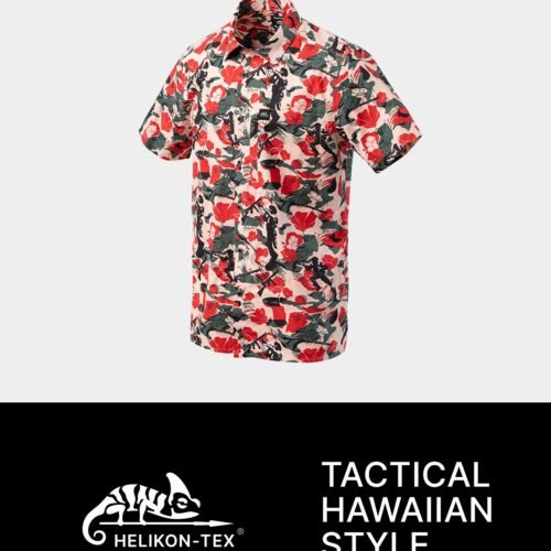 79421 HELIKON Hawaiian Shirt - Cassino
