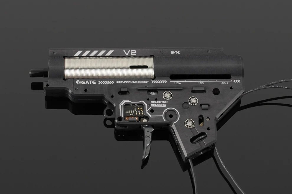 GATE Completed EON CNC Gearbox and TITAN II Bluetooth(R) EXPERT V2 (1.8 J) - Rear Wiring