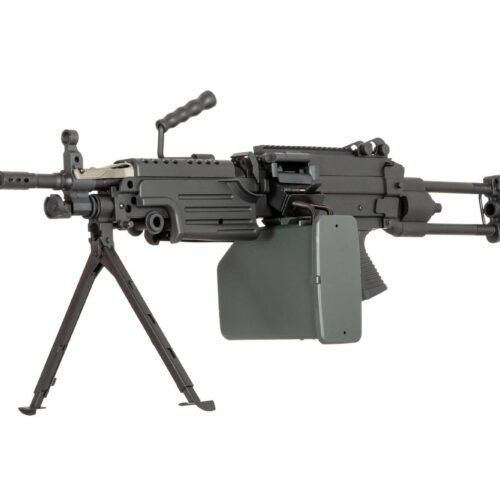 SA M249 PARA Airsoft LMG (SA-249 CORE(TM) X-ASR) - Black