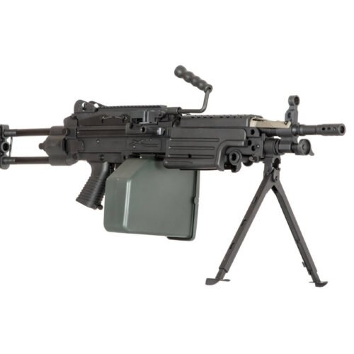 SA M249 PARA Airsoft LMG (SA-249 CORE(TM) X-ASR) - Black