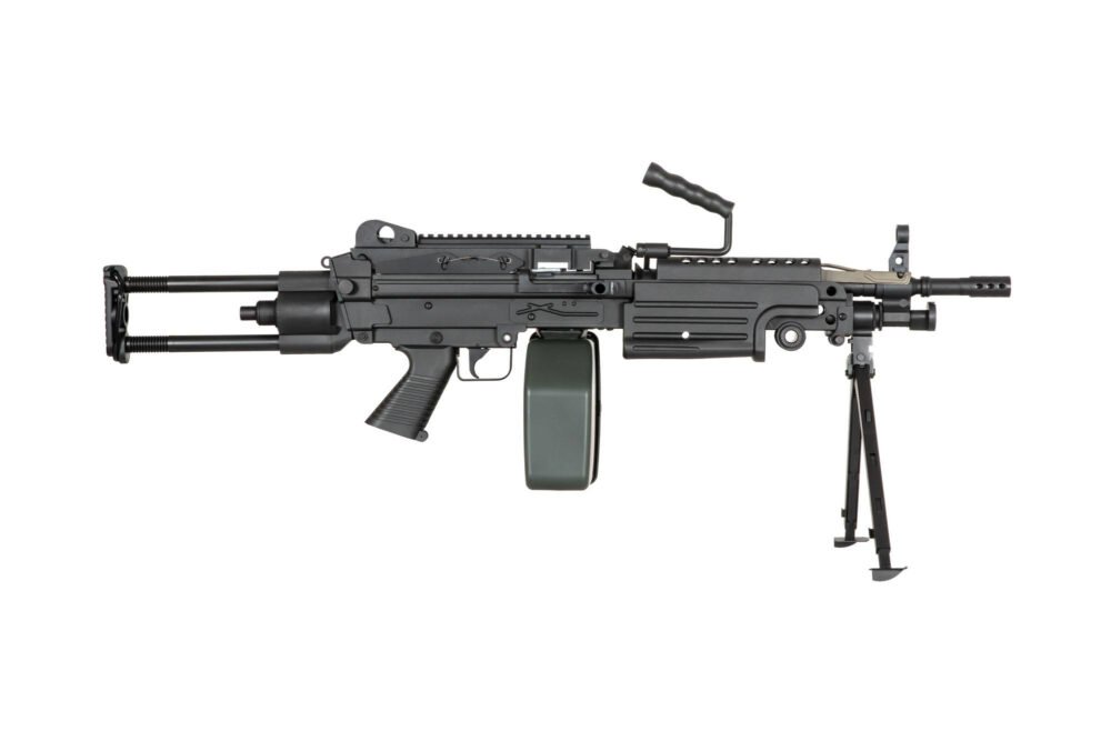 SA M249 PARA Airsoft LMG (SA-249 CORE(TM) X-ASR) - Black