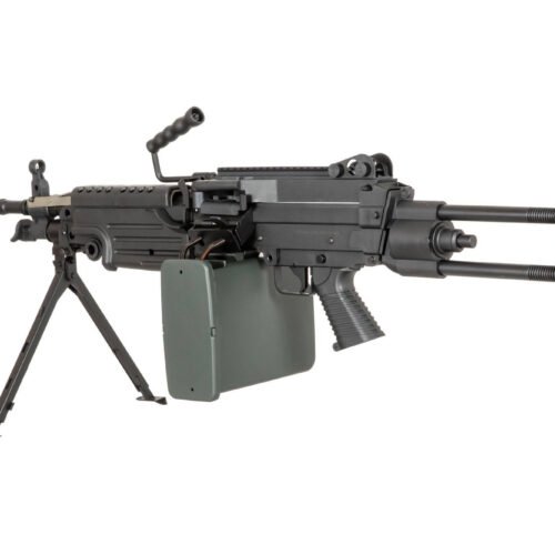 SA M249 PARA Airsoft LMG (SA-249 CORE(TM) X-ASR) - Black
