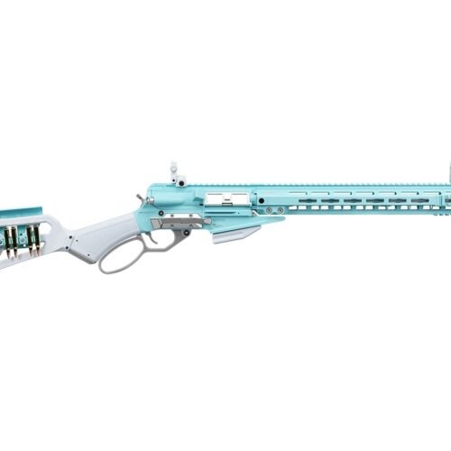 G a G LevAR 15" Gas Non-Blowback Airsoft Rifle - Blue / White