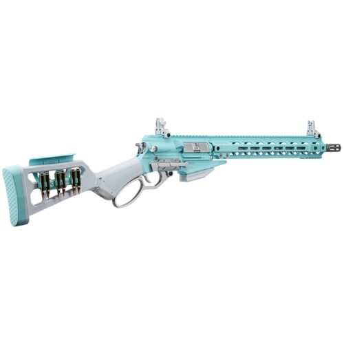 G a G LevAR 15" Gas Non-Blowback Airsoft Rifle - Blue / White