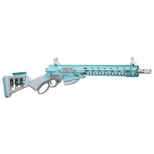 G a G LevAR 15" Gas Non-Blowback Airsoft Rifle - Blue / White