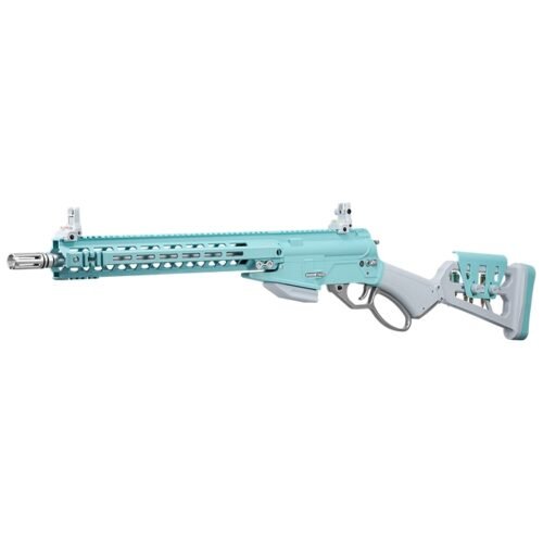 G a G LevAR 15" Gas Non-Blowback Airsoft Rifle - Blue / White