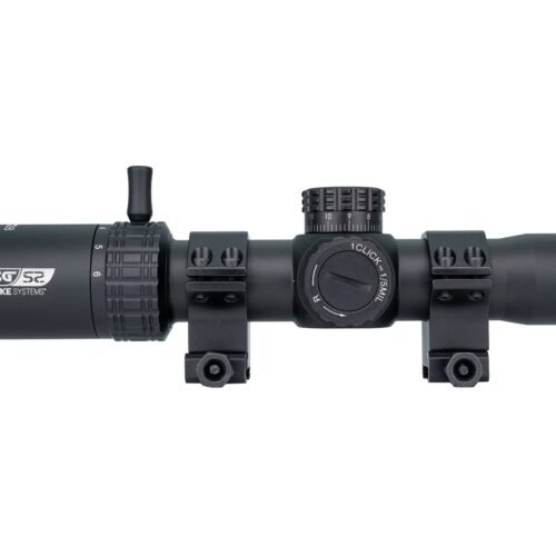 STRIKE LMTS-02 LPVO Riflescope 1-6x28 with Mount (30 mm) - Black