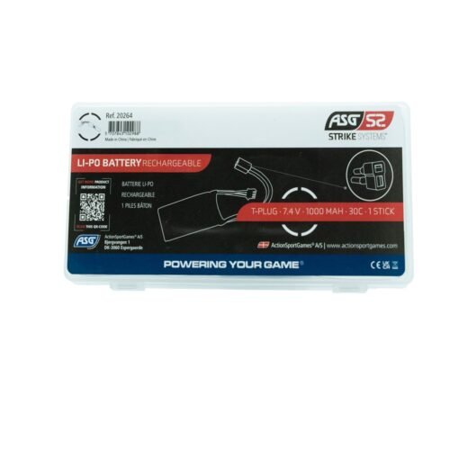 STRIKE Li-Pol Battery 7.4V 1000mAh, 30C, T-Dean - PEQ
