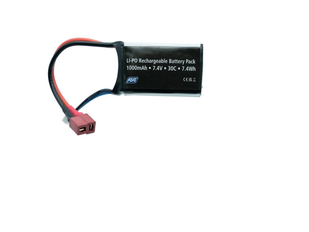 STRIKE Li-Pol Battery 7.4V 1000mAh, 30C, T-Dean - PEQ