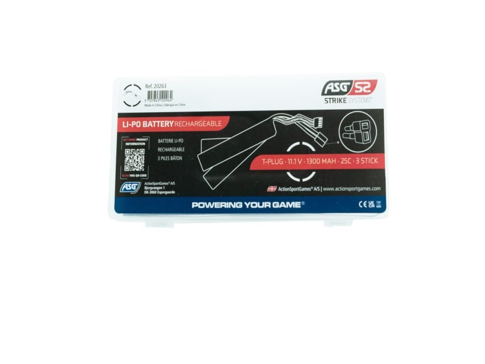 STRIKE Li-Pol Battery 11.1V 1300mAh, 20C, T-Dean - Crane