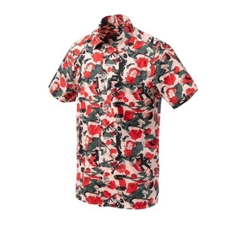 79717 HELIKON Hawaiian Shirt - Cassino