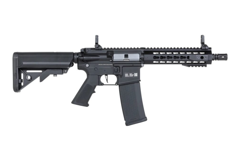 SA M4 CQB Keymod Gen2 Airsoft Rifle (SA-C08 CORE(TM) HAL ETU(TM)) - Black