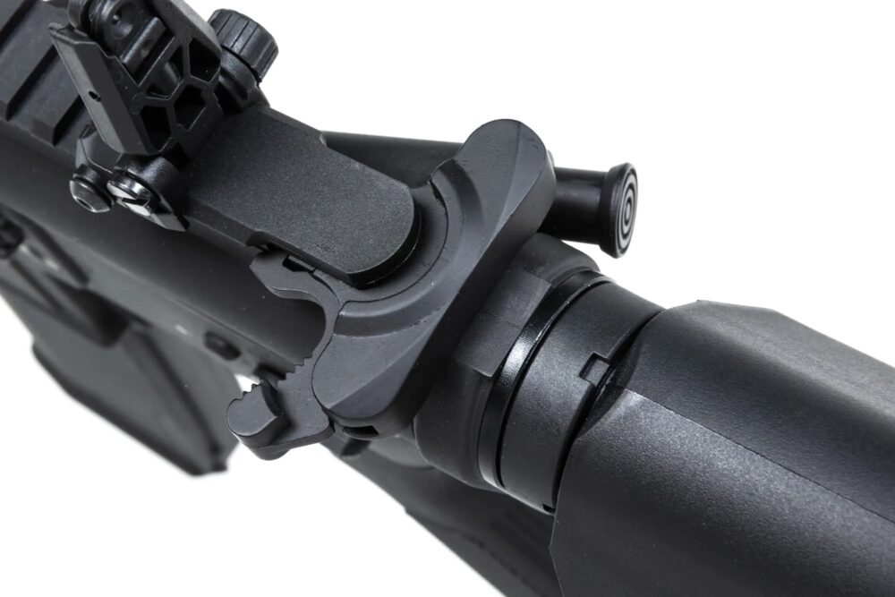 SA M4 CQB Keymod Gen2 Airsoft Rifle (SA-C08 CORE(TM) HAL ETU(TM)) - Black