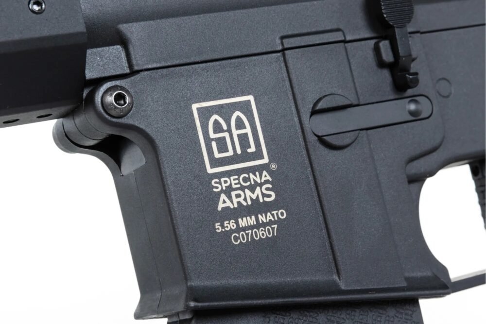 SA M4 CQB Keymod Gen2 Airsoft Rifle (SA-C08 CORE(TM) HAL ETU(TM)) - Black