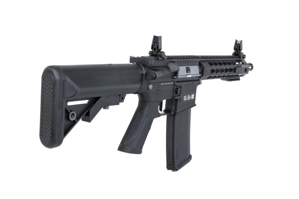 SA M4 CQB Keymod Gen2 Airsoft Rifle (SA-C08 CORE(TM) HAL ETU(TM)) - Black