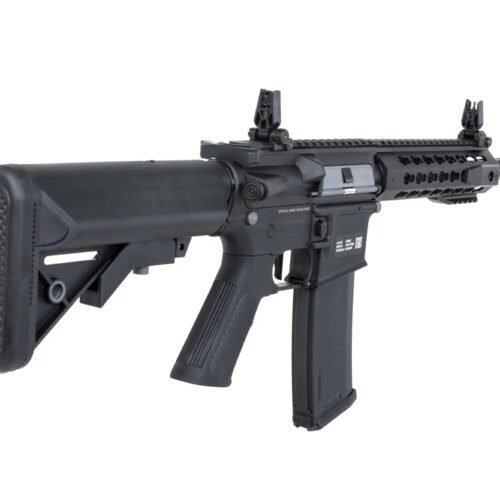 SA M4 CQB Keymod Gen2 Airsoft Rifle (SA-C08 CORE(TM) HAL ETU(TM)) - Black