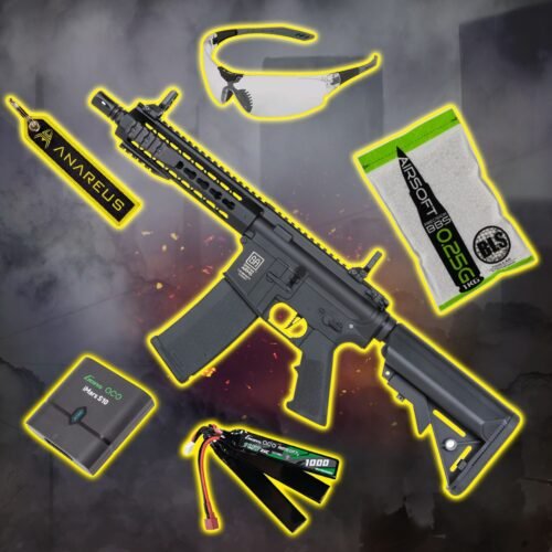 STARTER PACK set SA M4 CQB Keymod Gen2 (SA-C08 CORE(TM) HAL ETU(TM)) - Black