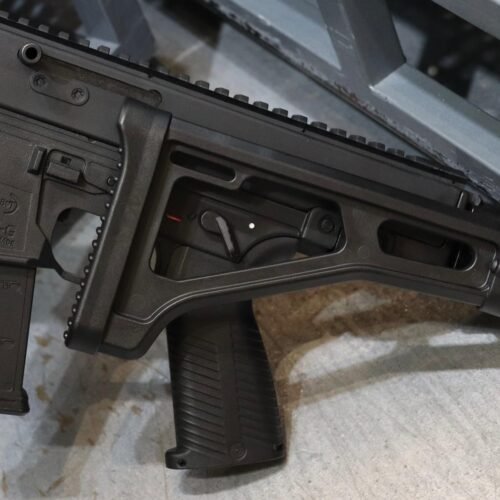 Lambda Defence Angstadt Arms MDP-9 RIS Folding Stock - Black