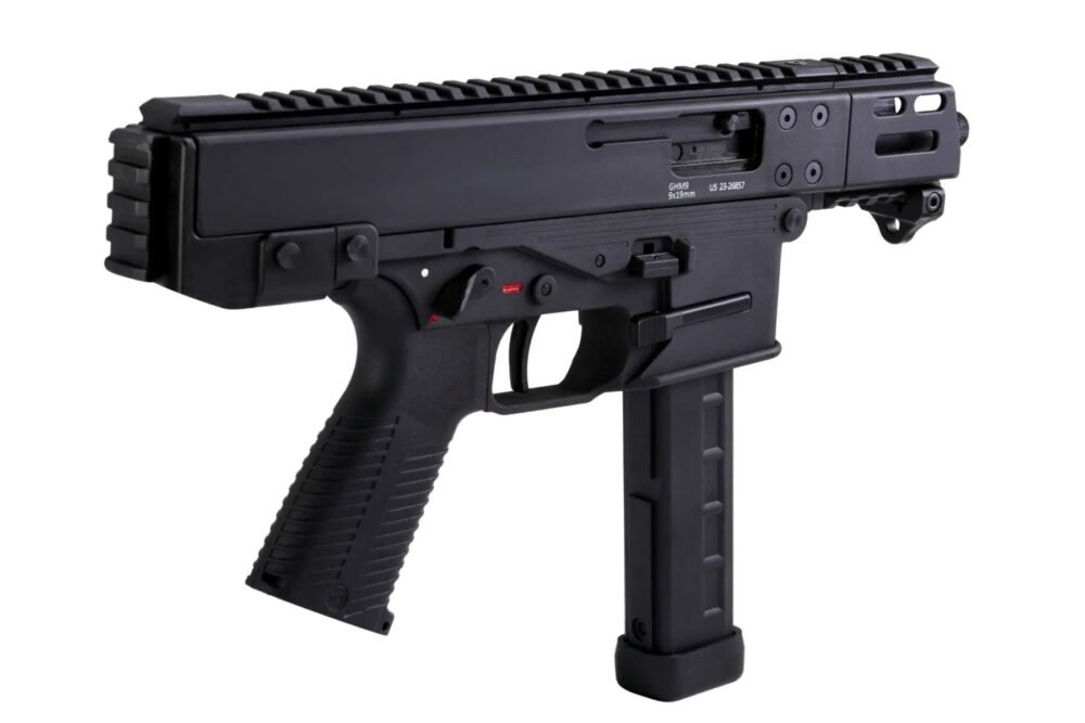 Lambda Defence B a T GHM9 GBB Gen2 Airsoft SMG - Black