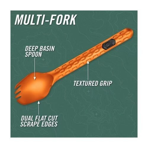 GERBER ComplEAT Multi Fork Multifunctional Cutlery - Orange