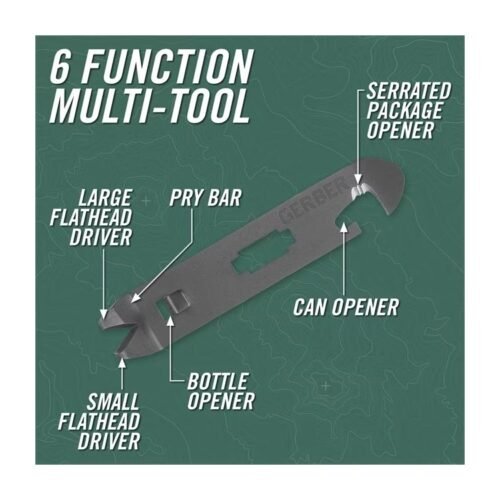 GERBER ComplEAT Multi Fork Multifunctional Cutlery - Orange