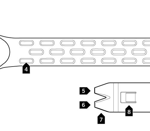 GERBER ComplEAT Multi Fork Multifunctional Cutlery - Orange