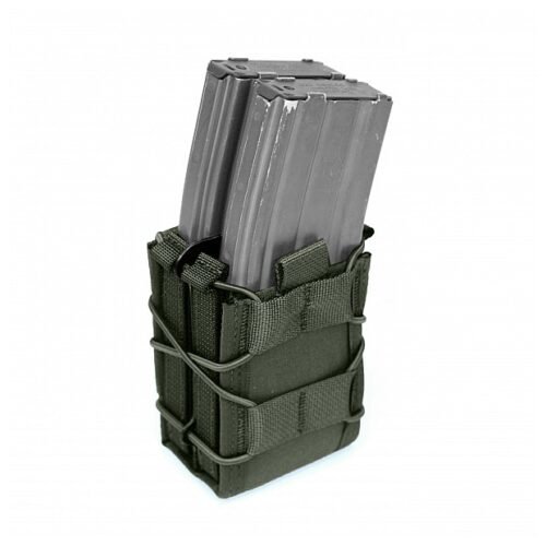 WAS MOLLE QUICK MAG Pouch for 2 Rifle Magazines – Green