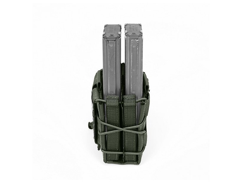 WAS MOLLE QUICK MAG Pouch for 2 Rifle Magazines – Green