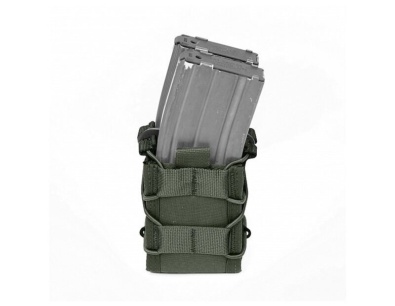 WAS MOLLE QUICK MAG Pouch for 2 Rifle Magazines – Green