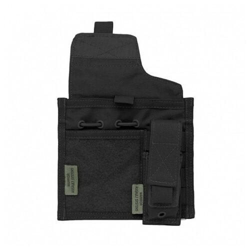 WAS MOLLE Admin Panel, Large – Black