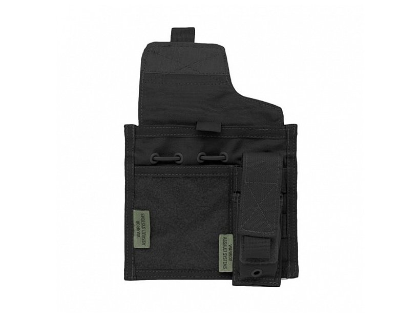WAS MOLLE Admin Panel, Large – Black