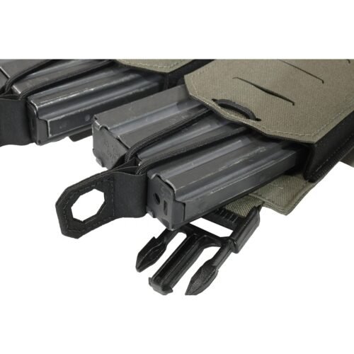 80084 WAS LPC Laser-Cut FLAP PANEL for 3 M4 / AR15 (5.56) Magazines – Ranger Green