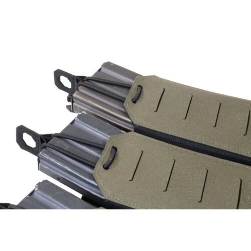80085 WAS LPC Laser-Cut FLAP PANEL for 3 M4 / AR15 (5.56) Magazines – Ranger Green
