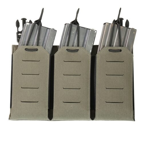80091 WAS LPC Laser-Cut FLAP PANEL for 3 M4 / AR15 (5.56) Magazines – Ranger Green