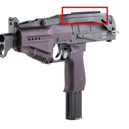Lambda Defence SR2M Optic CNC RIS Rail Mount - Black