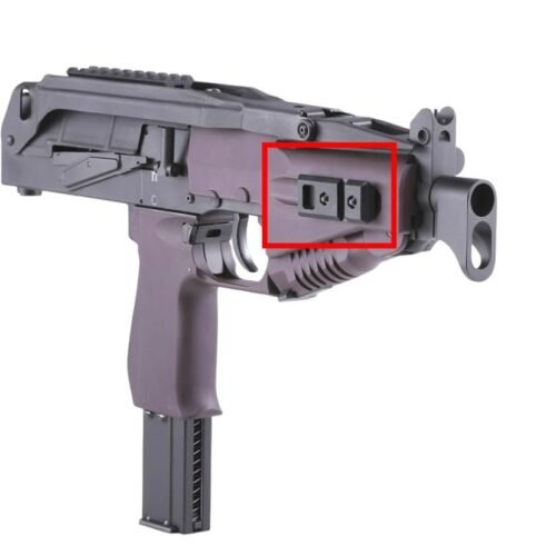 Lambda Defence SR2M GBB Side RIS Rail - Black