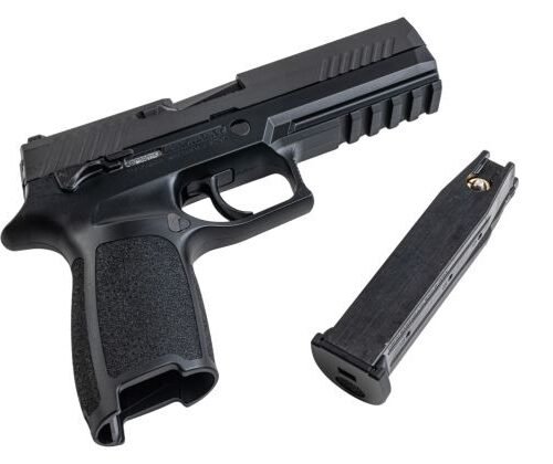 80207 TM P320 Full Size GBB Pistol – Black