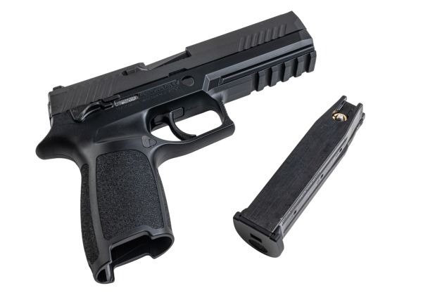 80207 TM P320 Full Size GBB Pistol – Black