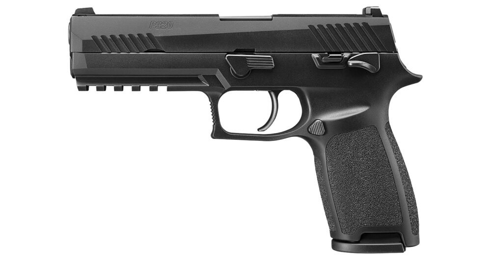 80226 TM P320 Full Size GBB Pistol – Black