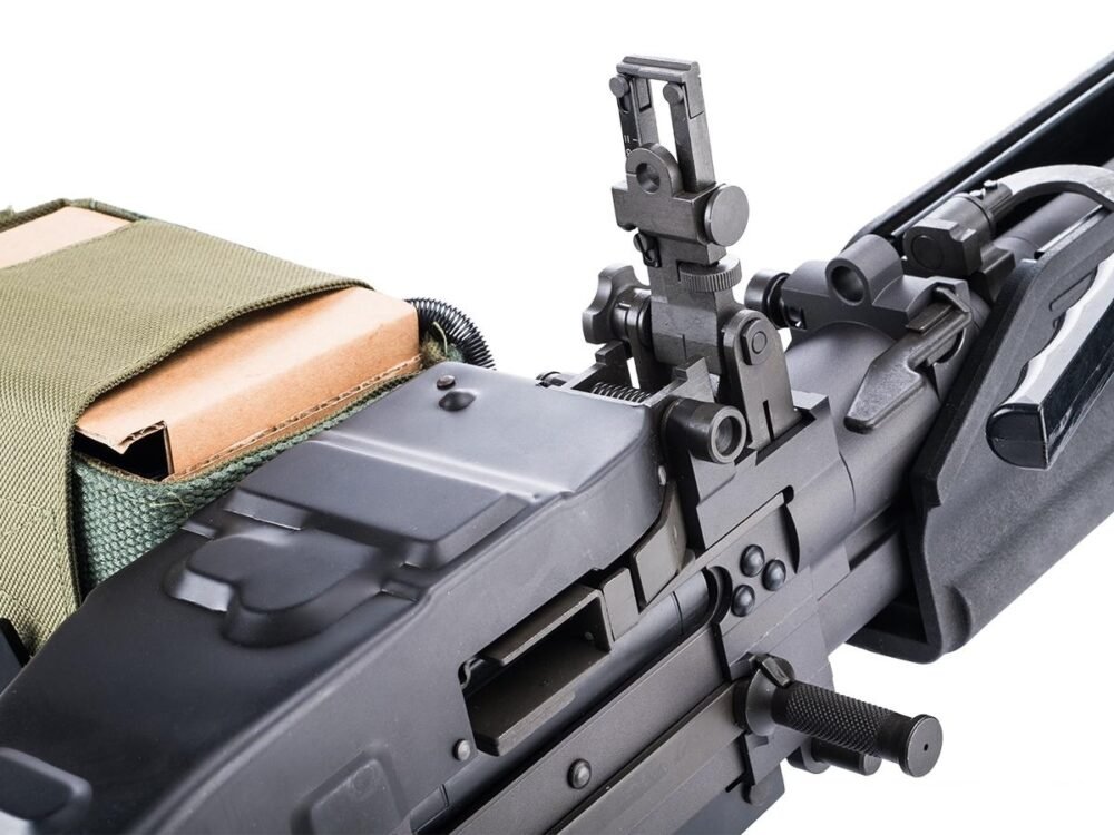 LCT M60 E4 Machine Gun, Steel Version - Grey