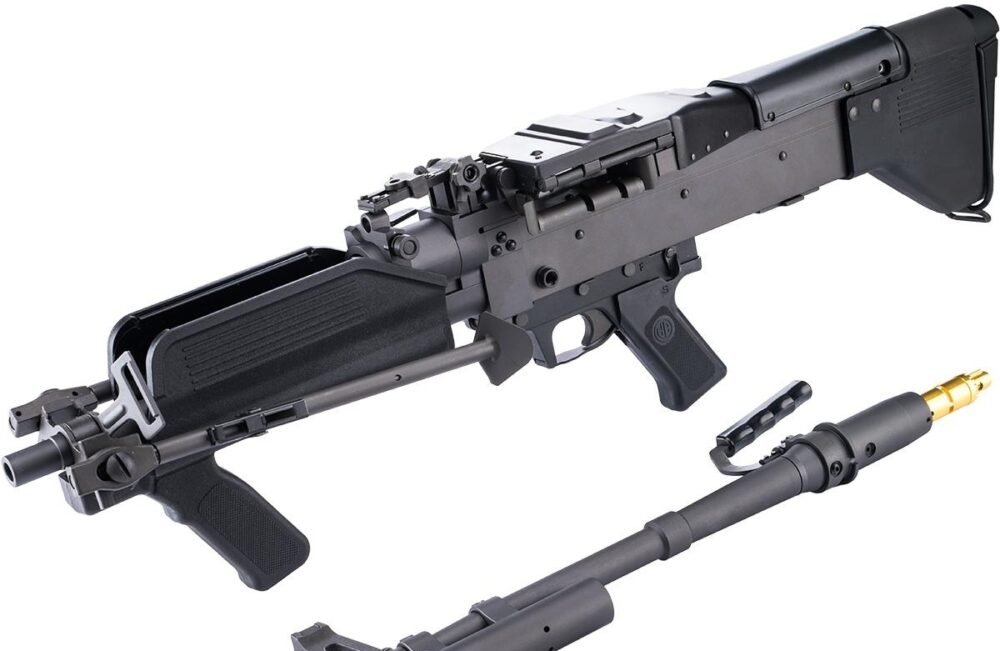 LCT M60 E4 Machine Gun, Steel Version - Grey
