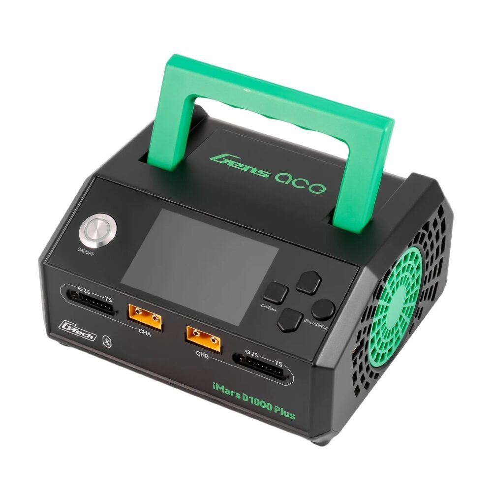 Gens ACE iMars D1000 Plus Smart Charger – Black
