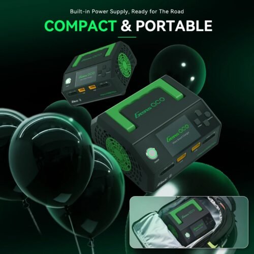 Gens ACE iMars D1000 Plus Smart Charger – Black