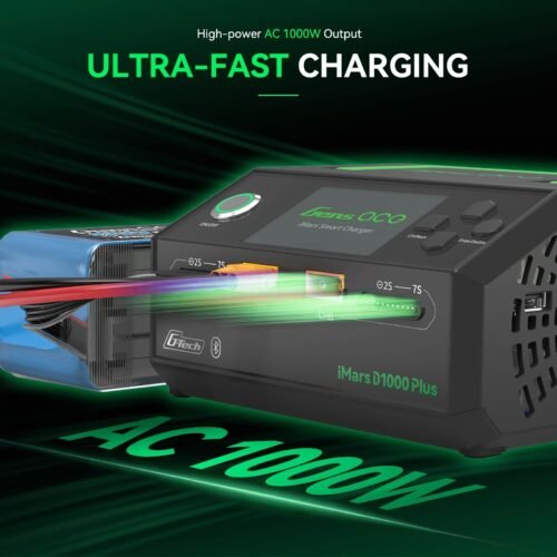 Gens ACE iMars D1000 Plus Smart Charger – Black