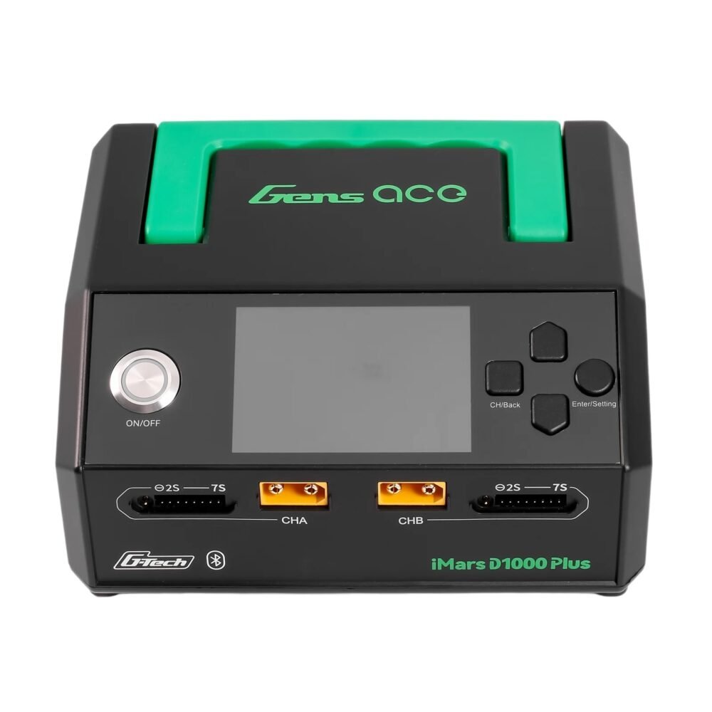 Gens ACE iMars D1000 Plus Smart Charger – Black
