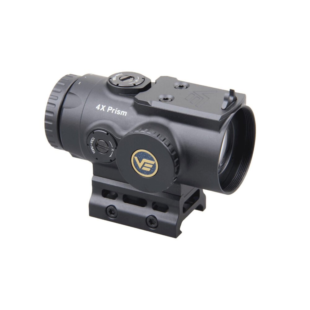 VO PARAGON 4×24 MINI Prism Scope with RUM(TM) HC Mount – Black