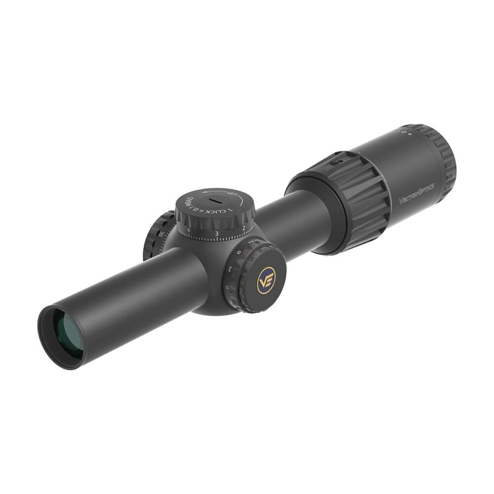 VO TAURON 1-6x24 G2 FFP LPVO Rifle Scope with X-ACCU Mount – Black