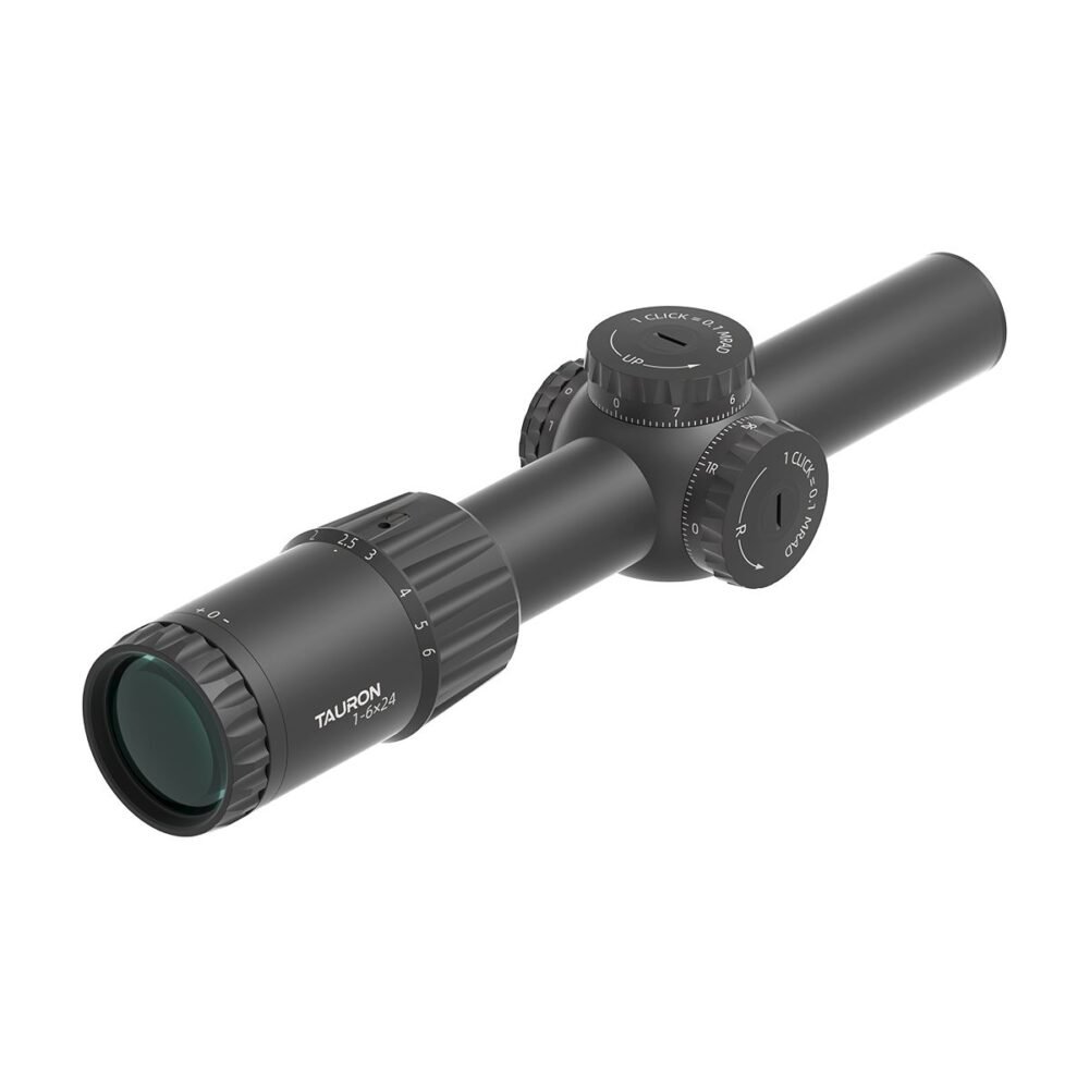 VO TAURON 1-6x24 G2 FFP LPVO Rifle Scope with X-ACCU Mount – Black